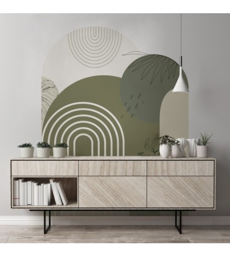 Arco Pintado Autoadhesivo Ion 132x170 cm