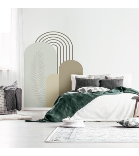 Arco Pintado Autoadhesivo Milos 132x170 cm