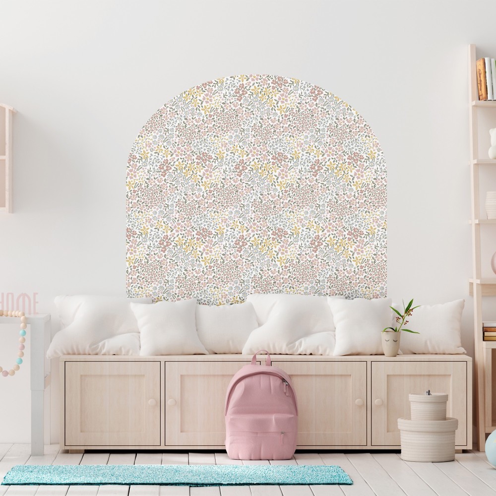 Arco Pintado Autoadhesivo Nana Color 110x132 cm