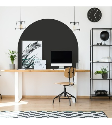 Arco Pintado Autoadhesivo Negro 65x200 cm