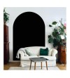 Arco Pintado Autoadhesivo Negro 65x200 cm