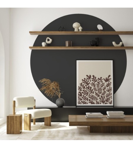 Arco Pintado Autoadhesivo Negro 65x200 cm