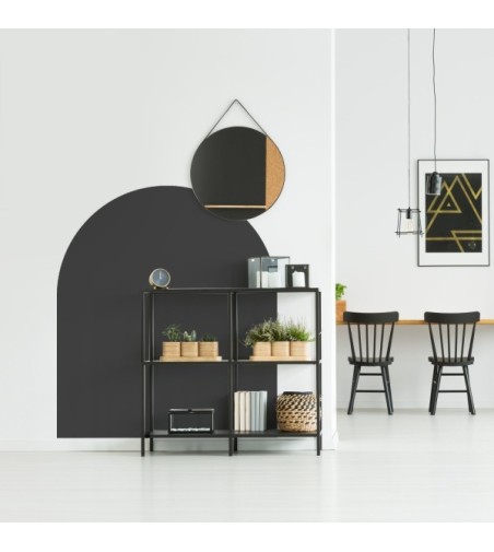 Arco Pintado Autoadhesivo Negro 65x200 cm