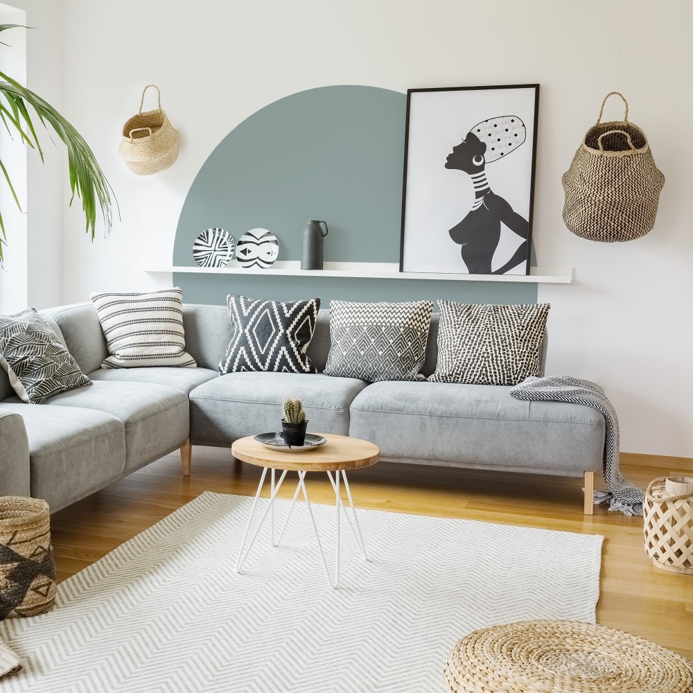 Arco Pintado Autoadhesivo Nórdico 65x200 cm