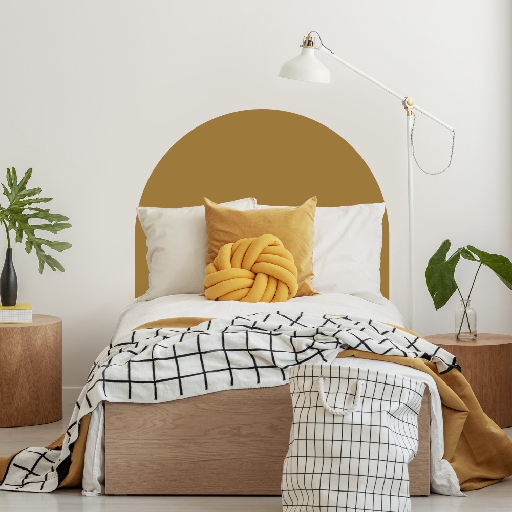 Arco Pintado Autoadhesivo Ocre 65x200 cm