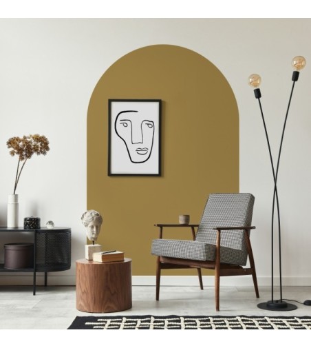 Arco Pintado Autoadhesivo Ocre 65x200 cm