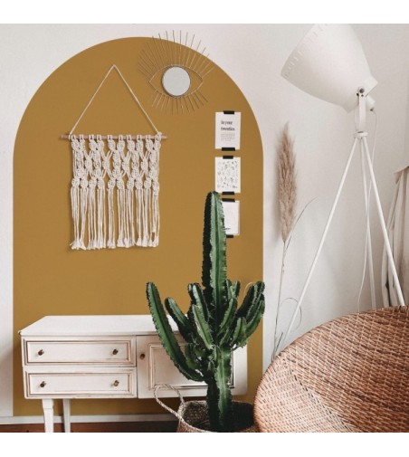 Arco Pintado Autoadhesivo Ocre 65x200 cm