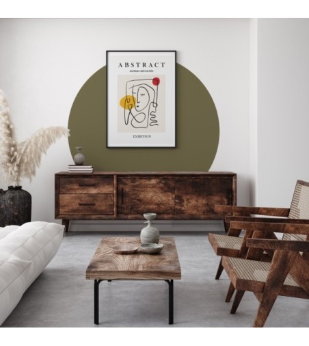 Arco Pintado Autoadhesivo Oliva 65x200 cm