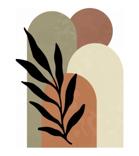 Arco Pintado Autoadhesivo Remo 132x170 cm