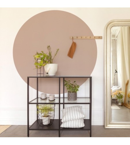 Arco Pintado Autoadhesivo Rosa Empolvado 65x200 cm