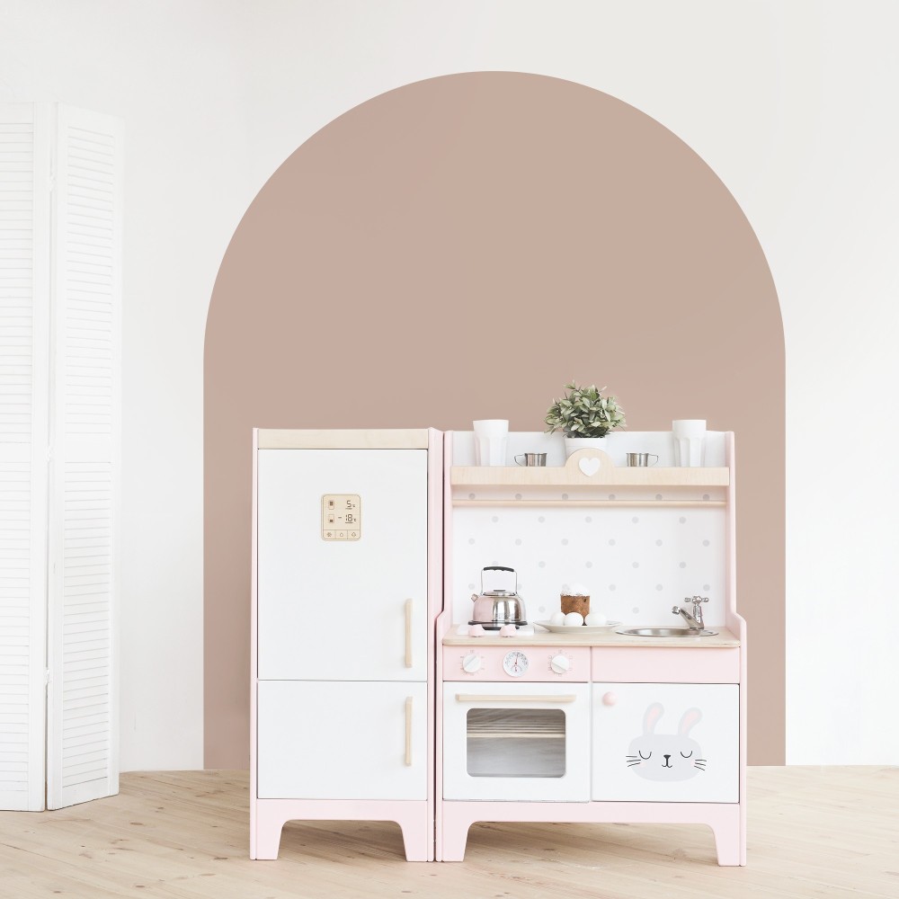 Arco Pintado Autoadhesivo Rosa Empolvado 65x200 cm
