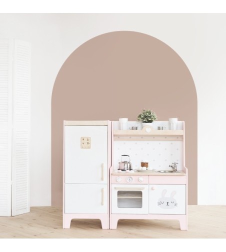 Arco Pintado Autoadhesivo Rosa Empolvado 65x200 cm