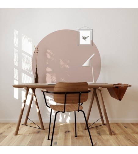 Arco Pintado Autoadhesivo Rosa Empolvado 65x200 cm