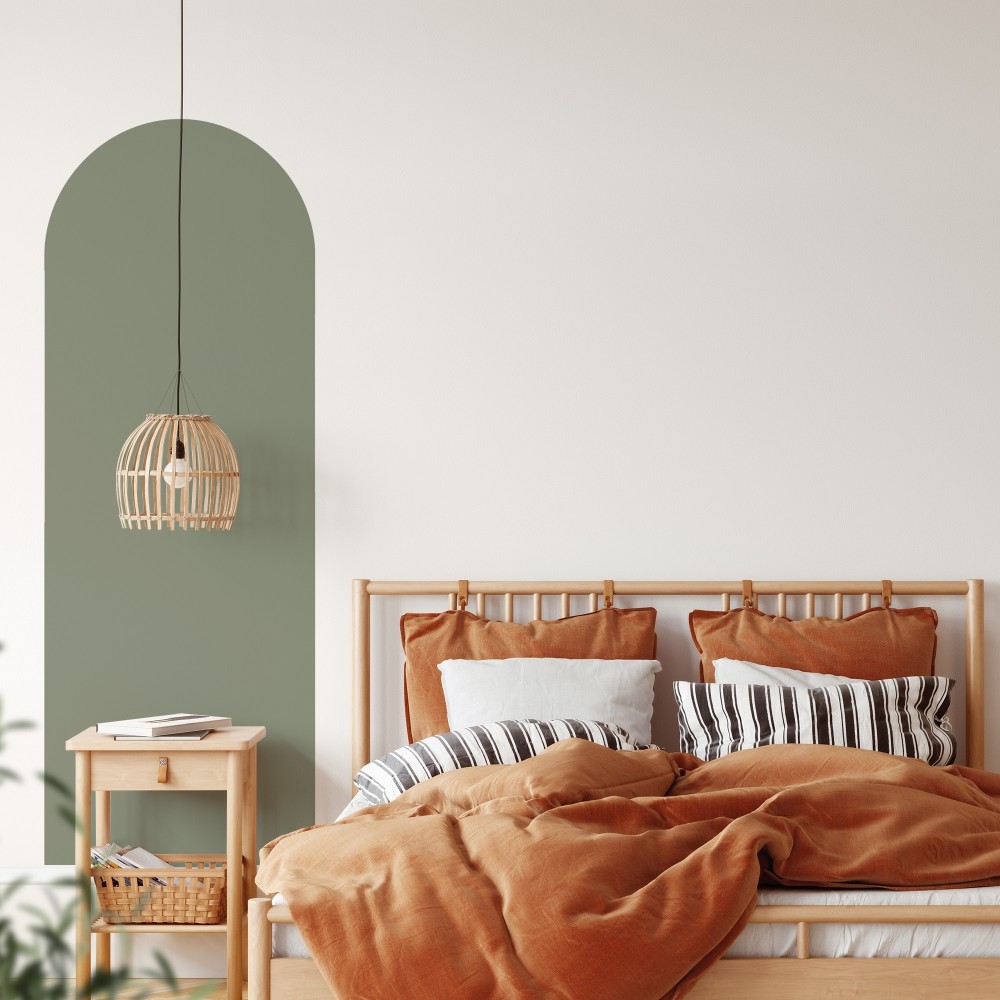 Arco Pintado Autoadhesivo Salvia 170x132 cm