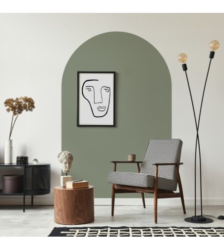 Arco Pintado Autoadhesivo Salvia 170x132 cm