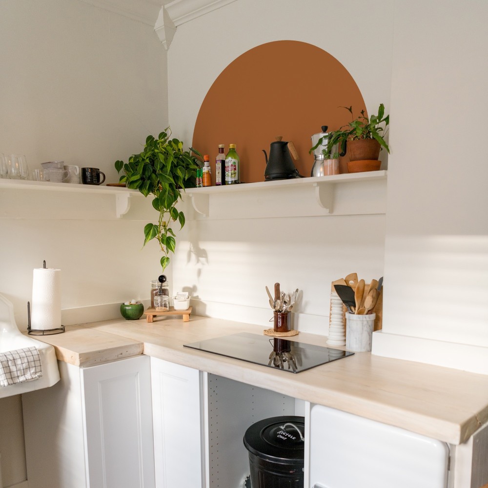 Arco Pintado Autoadhesivo Teja 132D cm