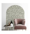 Arco Pintado Autoadhesivo Terrazo Vert 132x170 cm