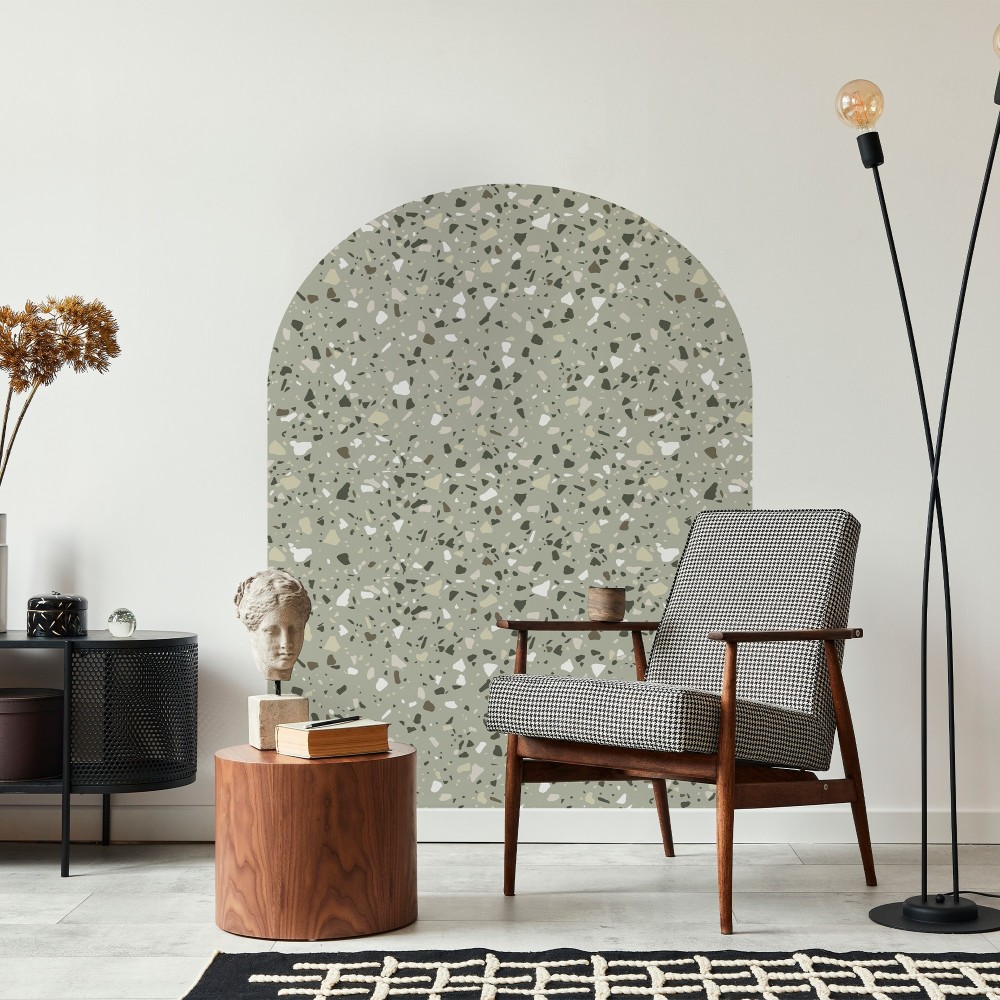 Arco Pintado Autoadhesivo Terrazo Vert 65x200 cm