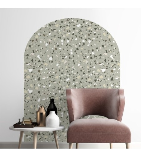 Arco Pintado Autoadhesivo Terrazo Vert 65x200 cm