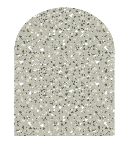 Arco Pintado Autoadhesivo Terrazo Vert 65x200 cm