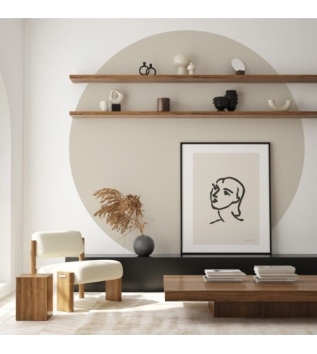 Arco Pintado Autoadhesivo Topo 110D cm