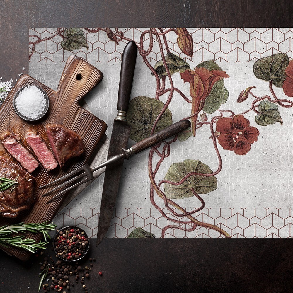 Camino de mesa Red Flowers 38x160cm