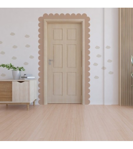 Pack de cenefas Circe Coral - contiene 3 unidades de 115x11,5cm