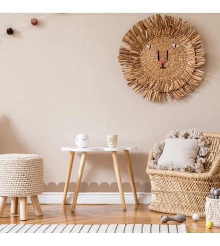 Pack de cenefas Circe Coral - contiene 3 unidades de 115x11,5cm