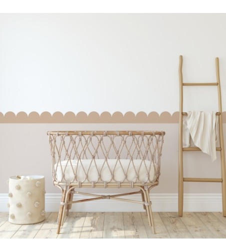 Pack de cenefas Circe Coral - contiene 3 unidades de 115x11,5cm