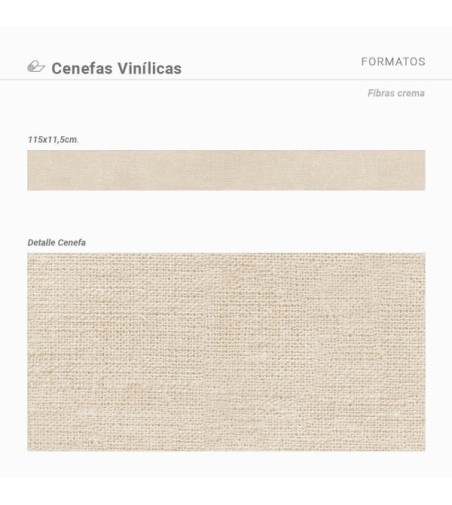 Pack de cenefas Fibras - contiene 3 unidades de 115x11,5cm