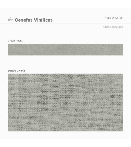 Pack de cenefas Fibras - contiene 3 unidades de 115x11,5cm