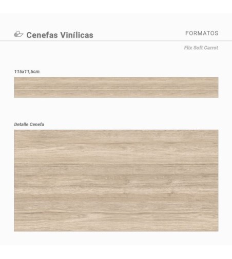 Pack de cenefas Flix Carrot - contiene 3 unidades de 115x11,5cm