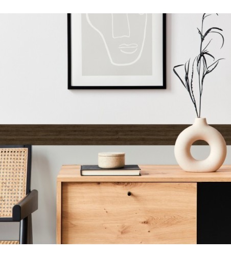 Pack de cenefas Flix Chestnut - contiene 3 unidades de 115x11,5cm