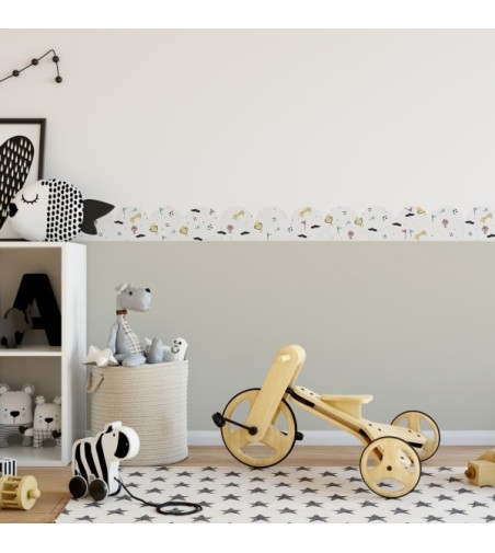 Pack de cenefas Futbol Team - contiene 3 unidades de 115x11,5cm