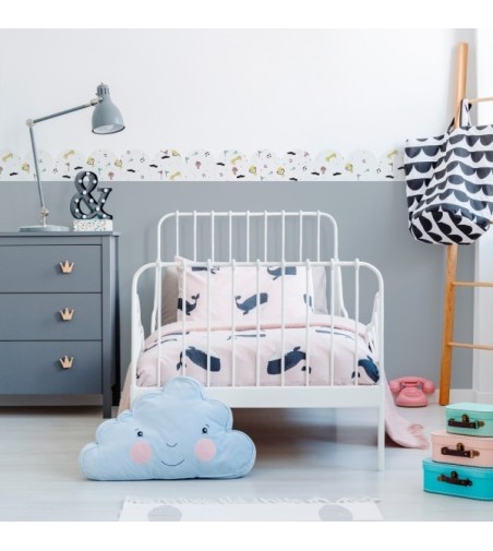 Pack de cenefas Futbol Team - contiene 3 unidades de 115x11,5cm