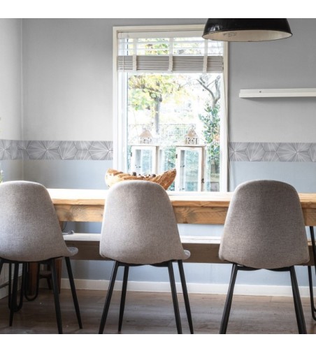 Pack de cenefas Hexágono Big - contiene 3 unidades de 115x11,5cm