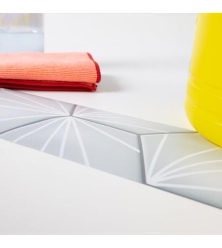 Pack de cenefas Hexágono Big - contiene 3 unidades de 115x11,5cm