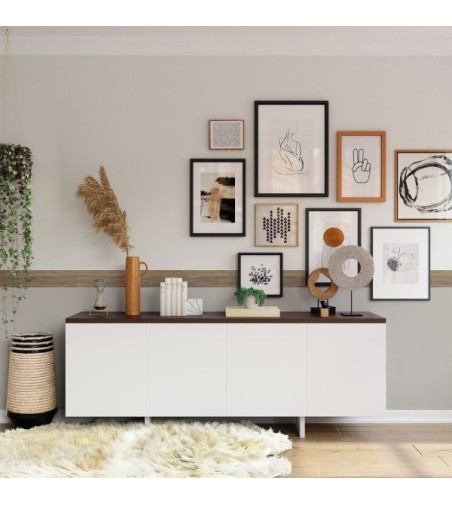 Pack de cenefas Madera Crock Bloom - contiene 3 unidades de 115x11,5cm