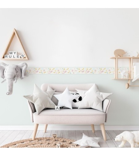 Pack de cenefas Planet - contiene 3 unidades de 100x11,5cm