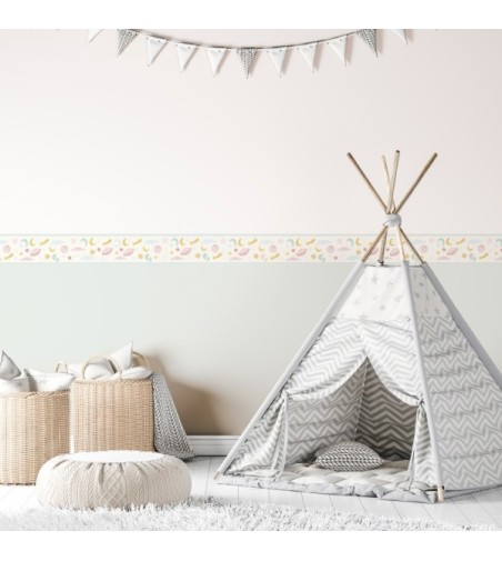 Pack de cenefas Planet - contiene 3 unidades de 100x11,5cm