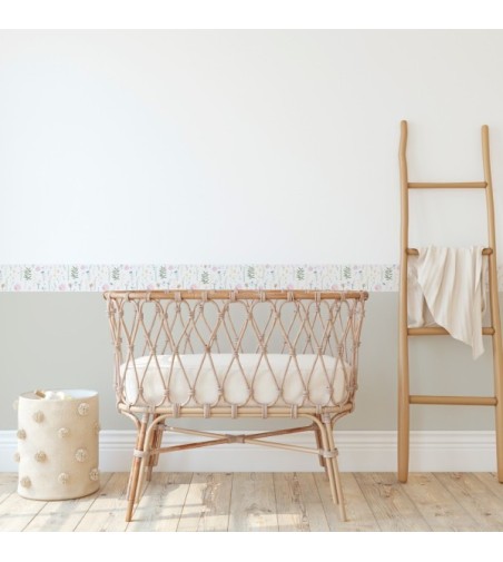 Pack de cenefas Primavera Pastel - contiene 3 unidades de 115x11,5cm