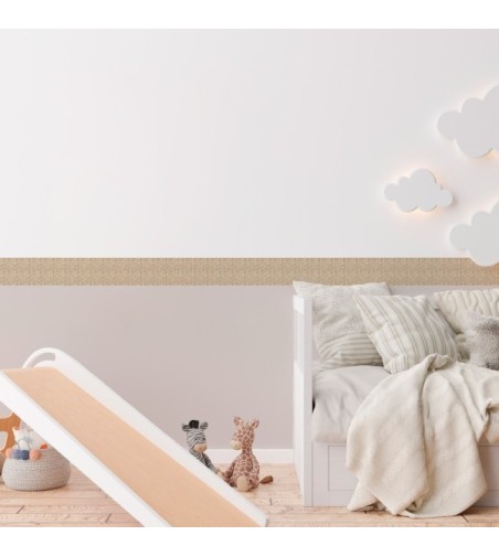 Pack de cenefas Wicker - contiene 3 unidades de 115x11,5cm