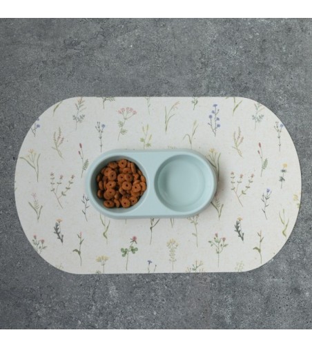 Alfombra comedero para mascotas Ameli 48x35