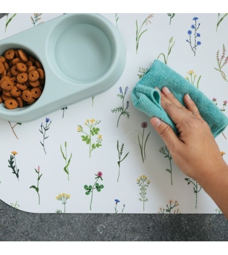 Alfombra comedero para mascotas Ameli 48x35