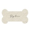 Alfombra comedero para mascotas Bones 48x35