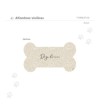 Alfombra comedero para mascotas Bones 48x35