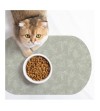 Alfombra comedero para mascotas Caty 48x35