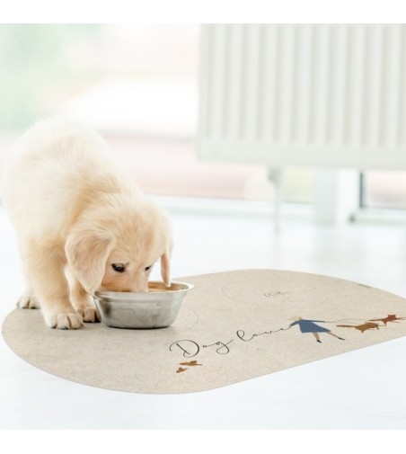 Alfombra comedero para mascotas Coco 48x35