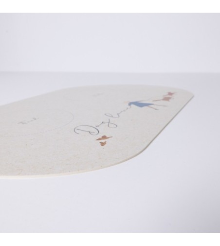 Alfombra comedero para mascotas Coco 48x35