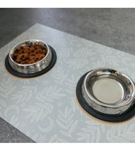 Alfombra comedero para mascotas Moon 48x35